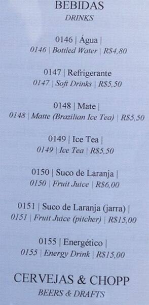 Beto - Bar e Restaurante cardápio