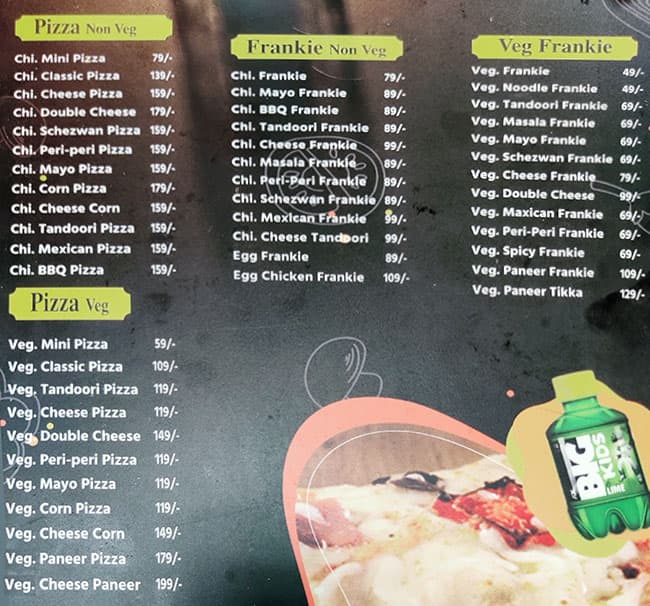 Menu of Khau_Li, Taloja, Navi Mumbai