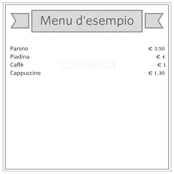 Menu di Blu Luna Cafè 