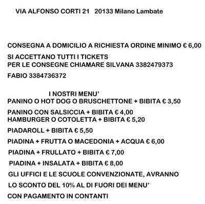 Menu di I Gustosi 