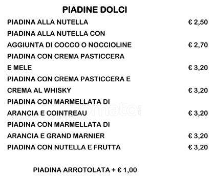 Menu di I Gustosi 