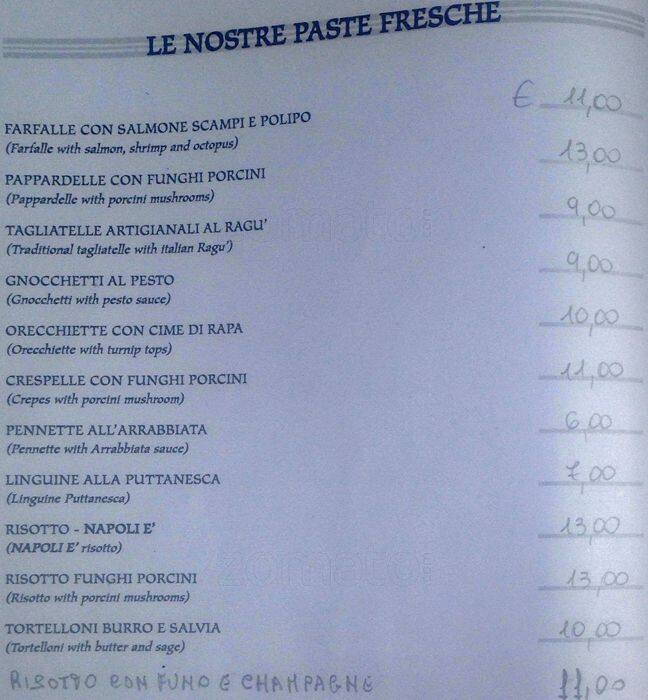 Menu di Pagliuca Ilaria 