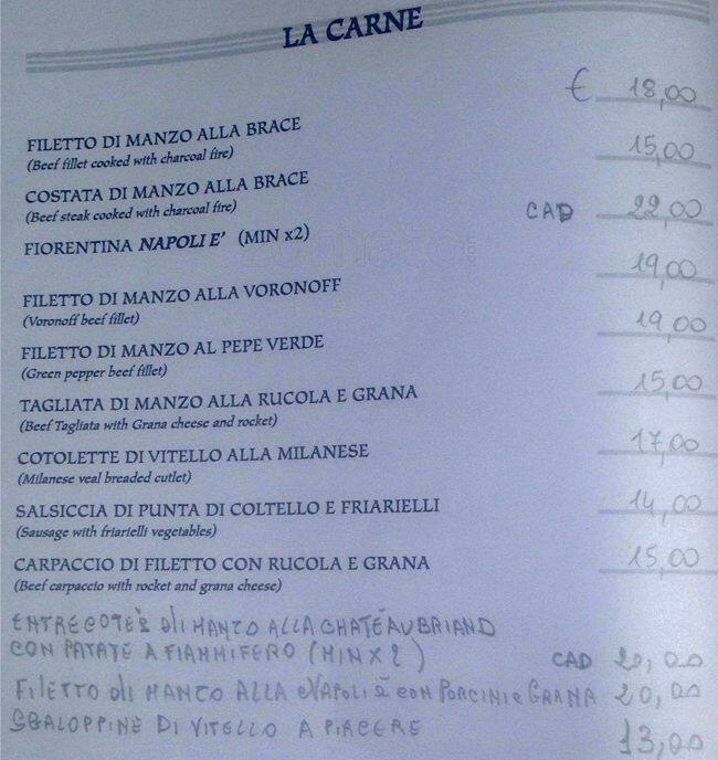Menu di Pagliuca Ilaria 