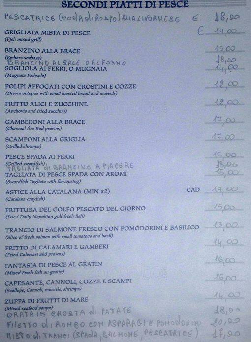 Menu di Pagliuca Ilaria 