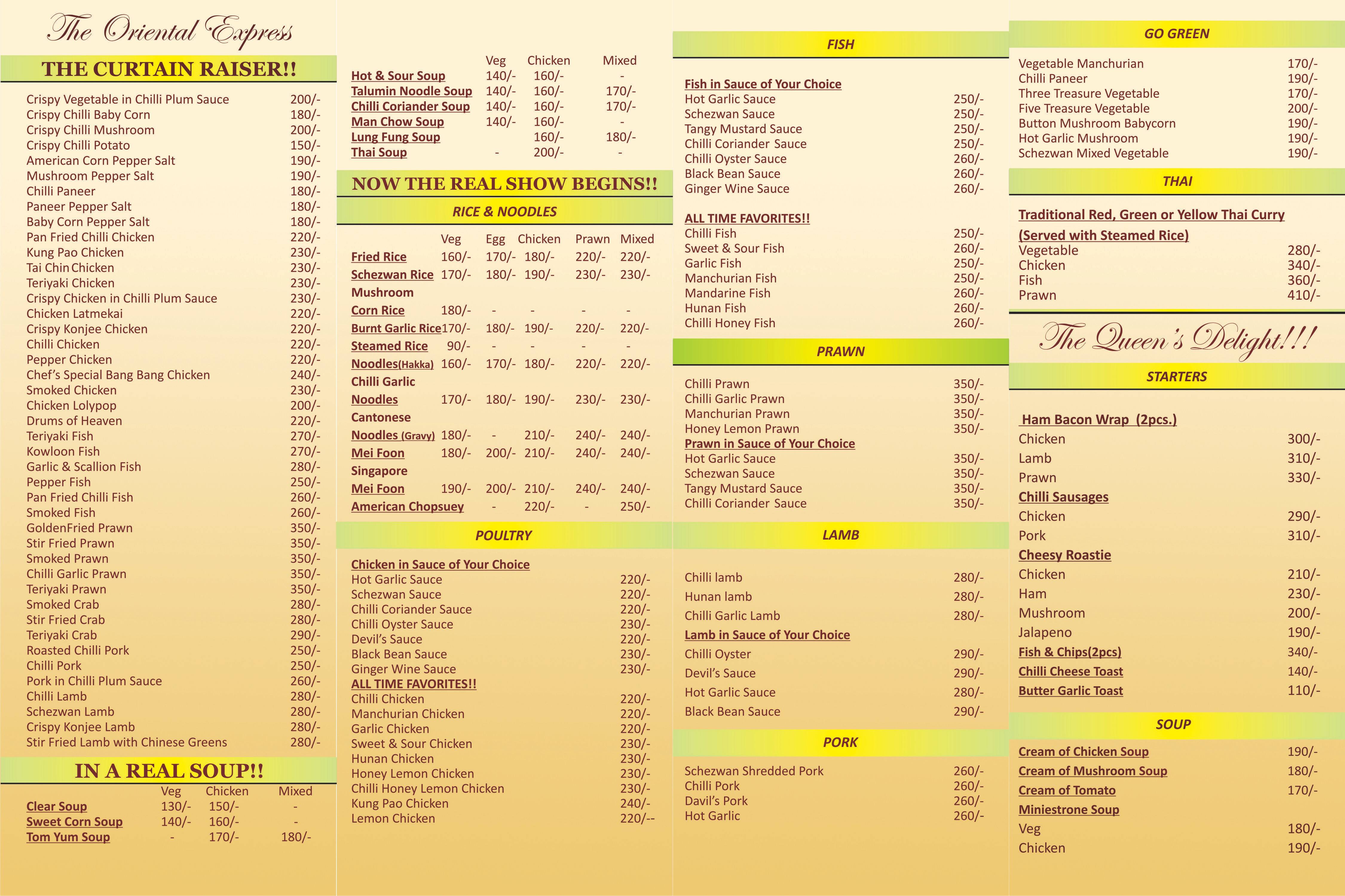 The Mango Tree Menu, Menu for The Mango Tree, Tollygunge, Kolkata Zomato