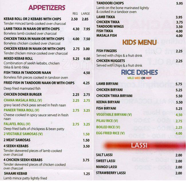Cha Cha's Menu, Menu for Cha Cha's, Edgware, London Zomato UK