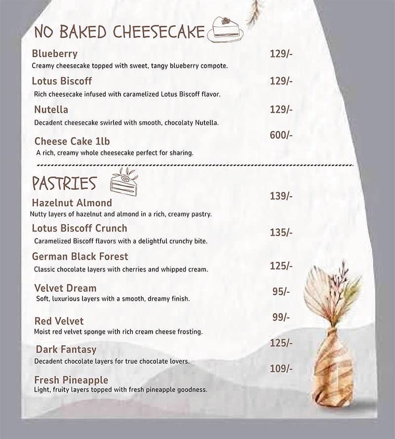 Menu of Cuku Cafe & Bakehaus, Lalpur, Ranchi