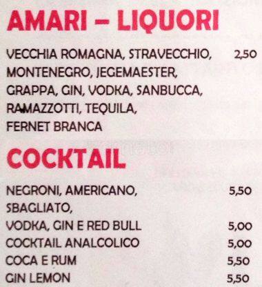 Menu di Golden Bar Brunymax 