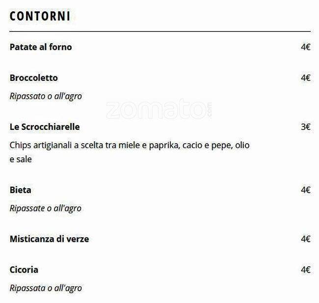 Menu di 692 Osteria & Baretto 