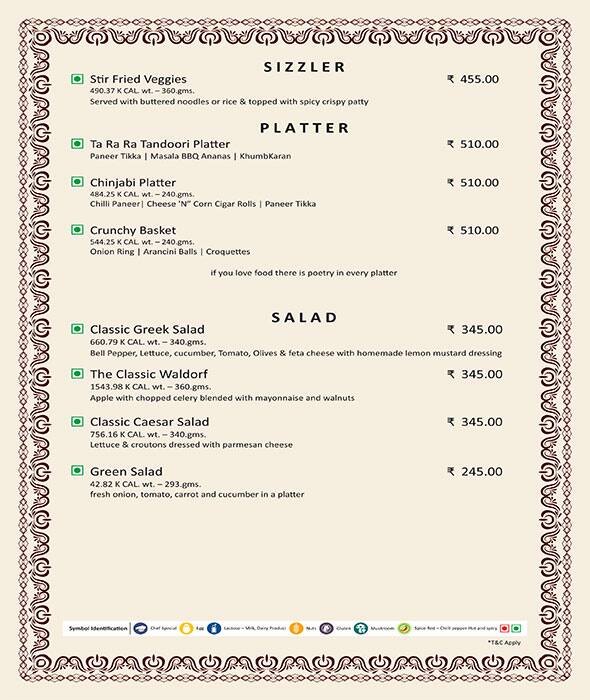 Notomoro menu