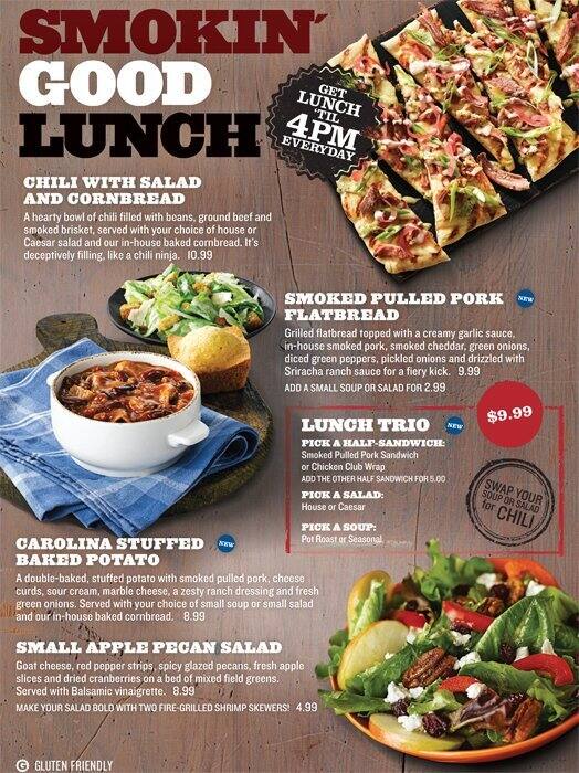 Montana's Cookhouse Menu, Menu for Montana's Cookhouse, City of Langley