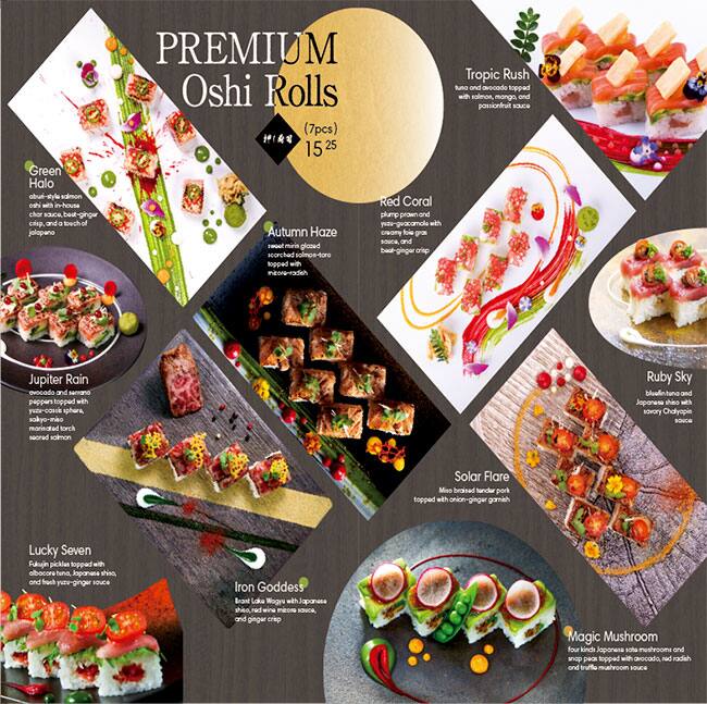 Big Catch Sushi Bar menu