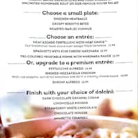 Olive Garden Italian Restaurant Menu