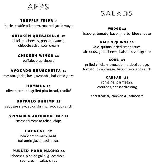 Hat City Tavern Menu, Menu for Hat City Tavern, Danbury, Fairfield