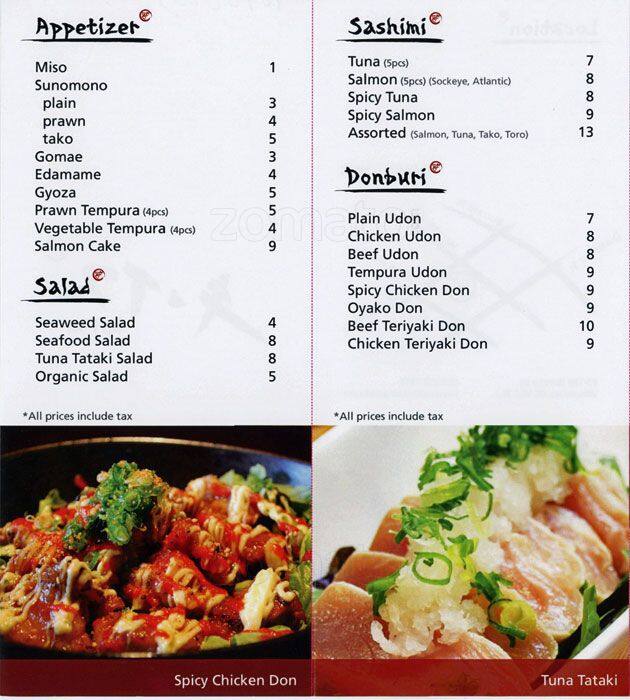 KiIsu Menu, Menu for KiIsu, Downtown, Vancouver Urbanspoon/Zomato