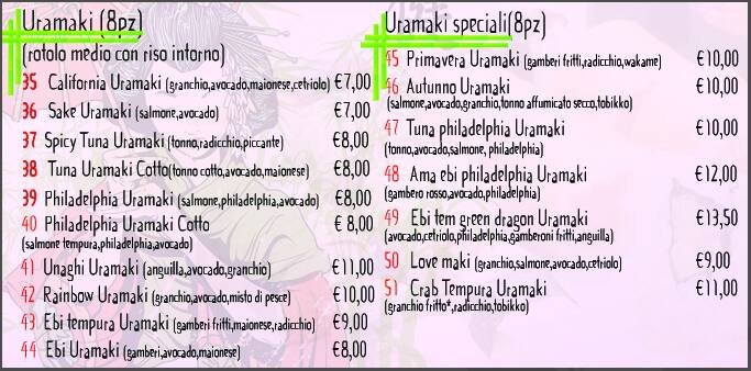 Menu di Linda 
