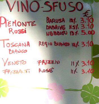 Menu di Boteco 