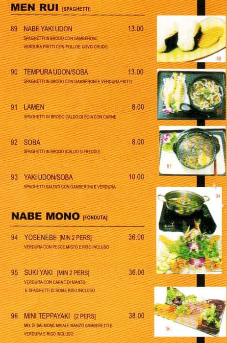 Menu di Enso 