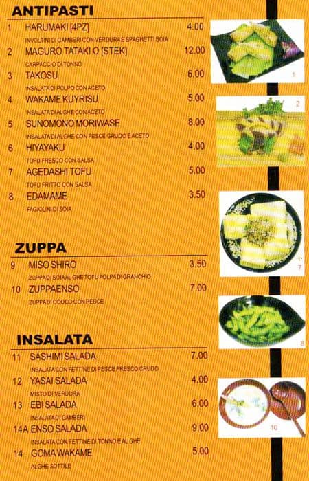 Menu di Enso 