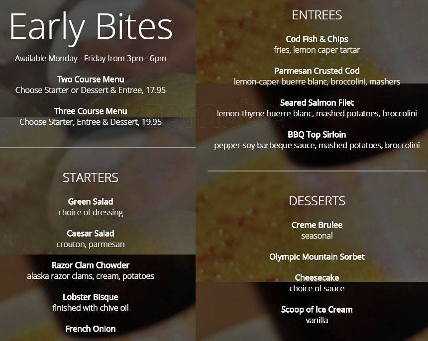 Menu at CI Shenanigans pub & bar,