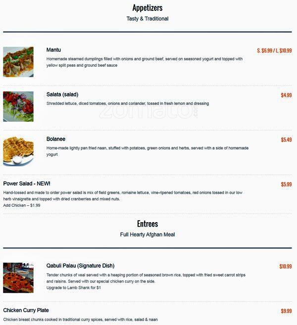 Naan & Kabob Menu, Menu de Naan & Kabob, Scarborough, Toronto Urbanspoon/Zomato