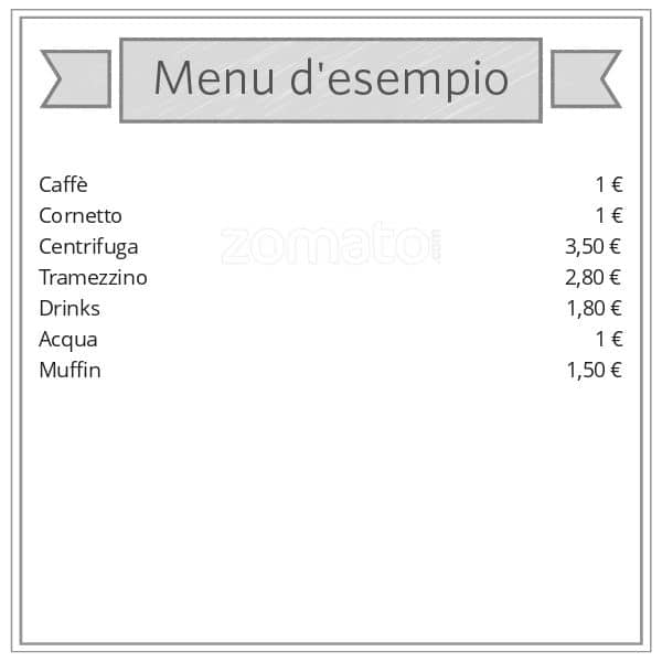 Menu di Armonie Di Gelato 