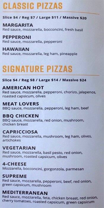 New York Slice Menu, Menu for New York Slice, North Lakes, Brisbane ...