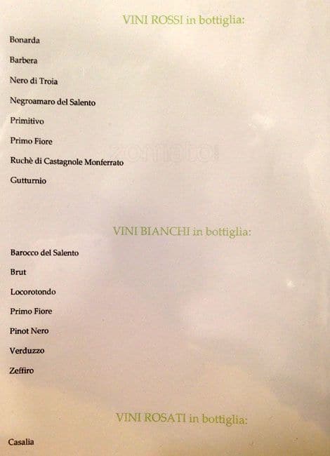 Menu di TORREFAZIONE COLOMBIA 