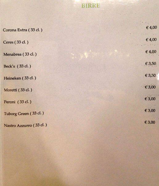 Menu di TORREFAZIONE COLOMBIA 