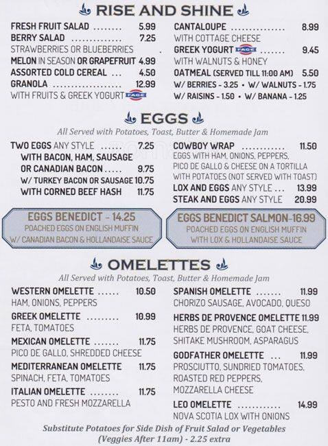 Menu At Viand Cafe New York City Broadway