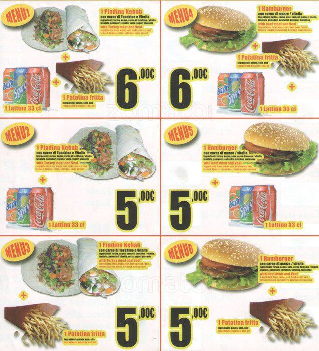Istanbul Superkebab Speisekarte