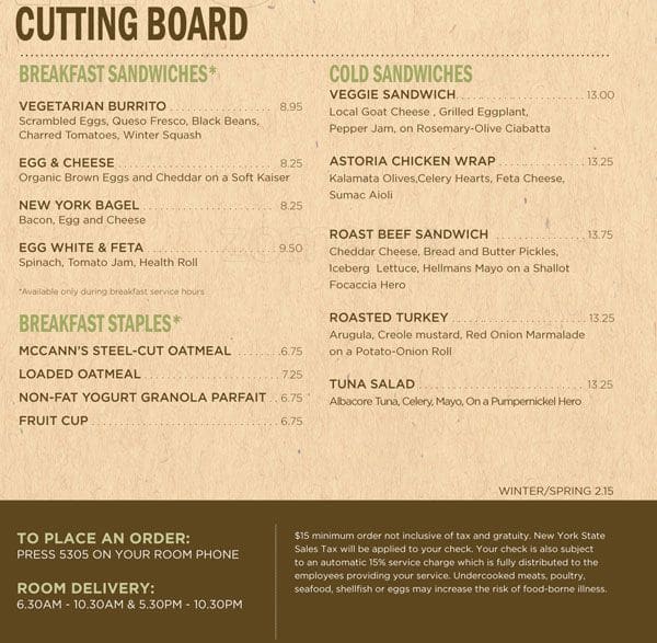 Menu at Herb N' Kitchen restaurant, West New York