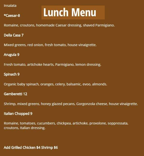 Piattini Menu, Menu for Piattini, Back Bay, Boston Urbanspoon/Zomato