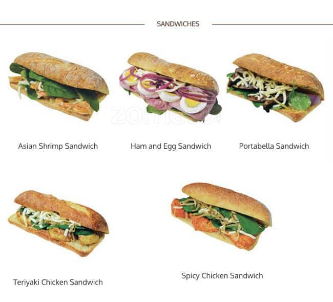 Image result for caffe bene shrimp sandwich