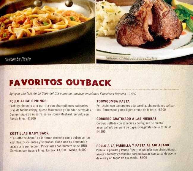 Carta de Outback