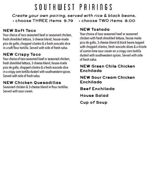 chili's charleston sc menu