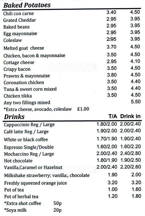 Mikael's menu