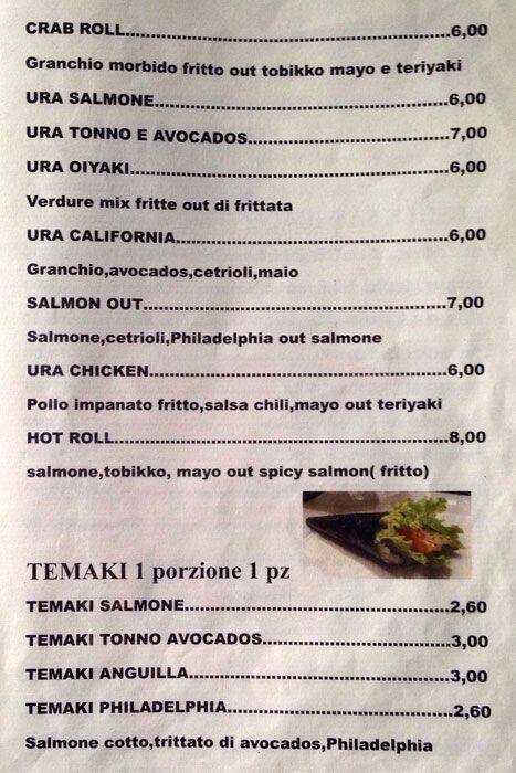 Menu di Fu Restaurant 