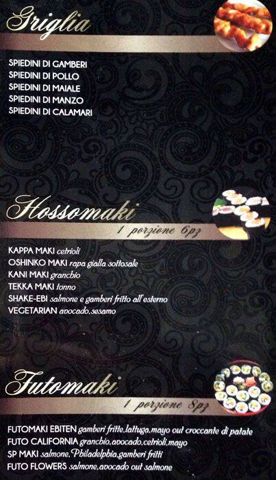 Menu di Fu Restaurant 