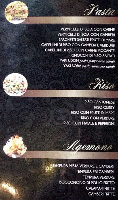 Menu di Fu Restaurant 