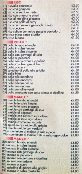 Menu di Jia Yuan Express 