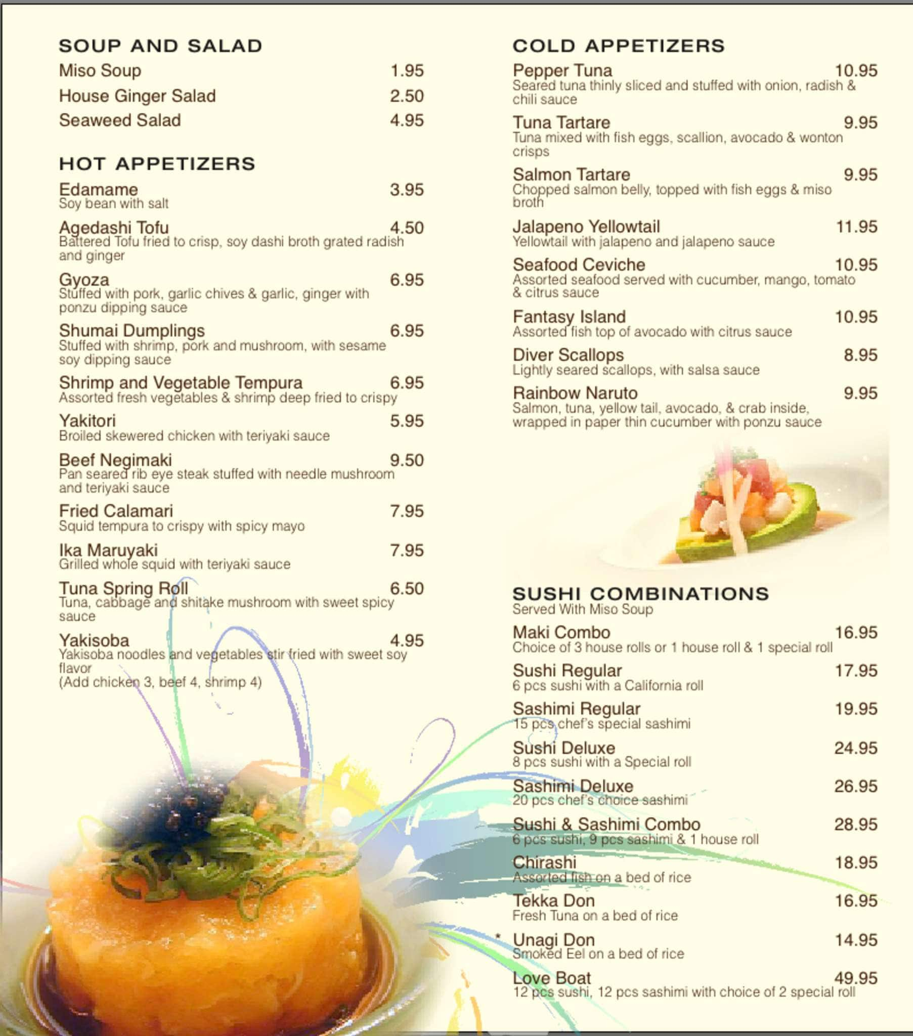 O Sushi Menu, Menu for O Sushi, Hoover, Birmingham - Urbanspoon/Zomato