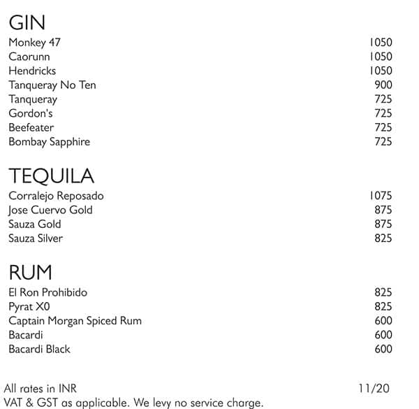 Dome menu