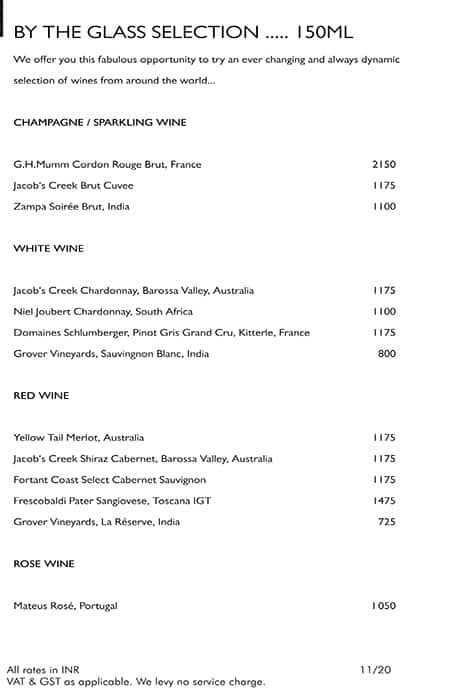 Dome menu