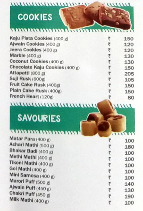 Bikanervala Preet Vihar Delhi menu