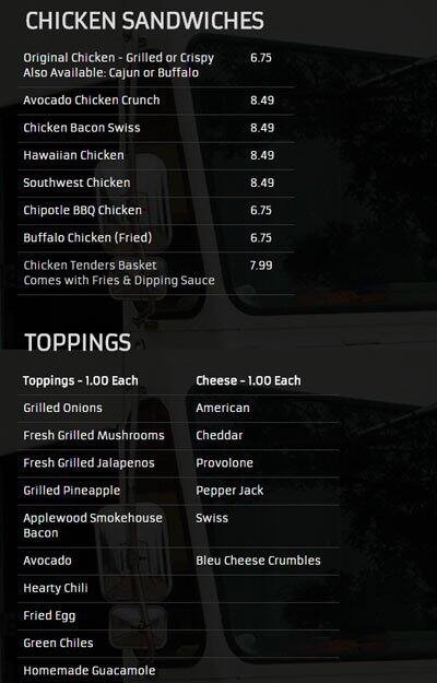Fudd menu