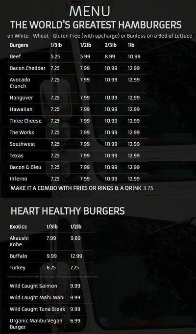 Fudd menu