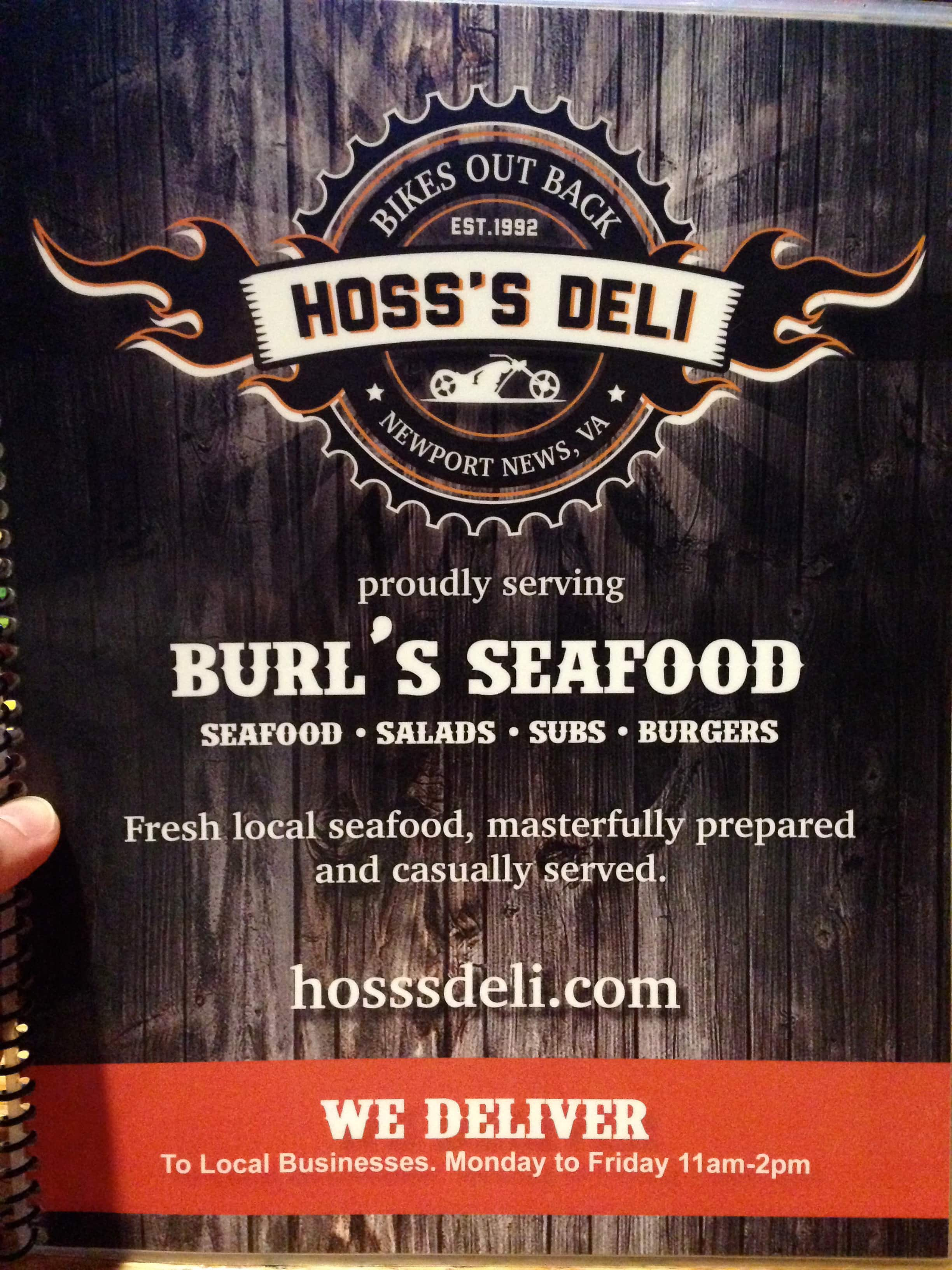 Hoss S Deli Menu Menu For Hoss S Deli Newport News Hampton Roads   84c9765b11db8ff9afe4628cd76836b3 