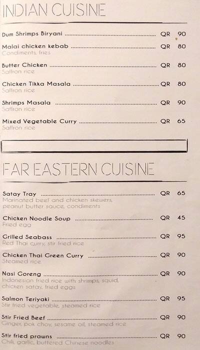 Spikes menu