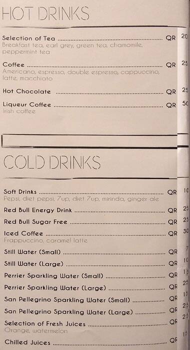 Spikes menu